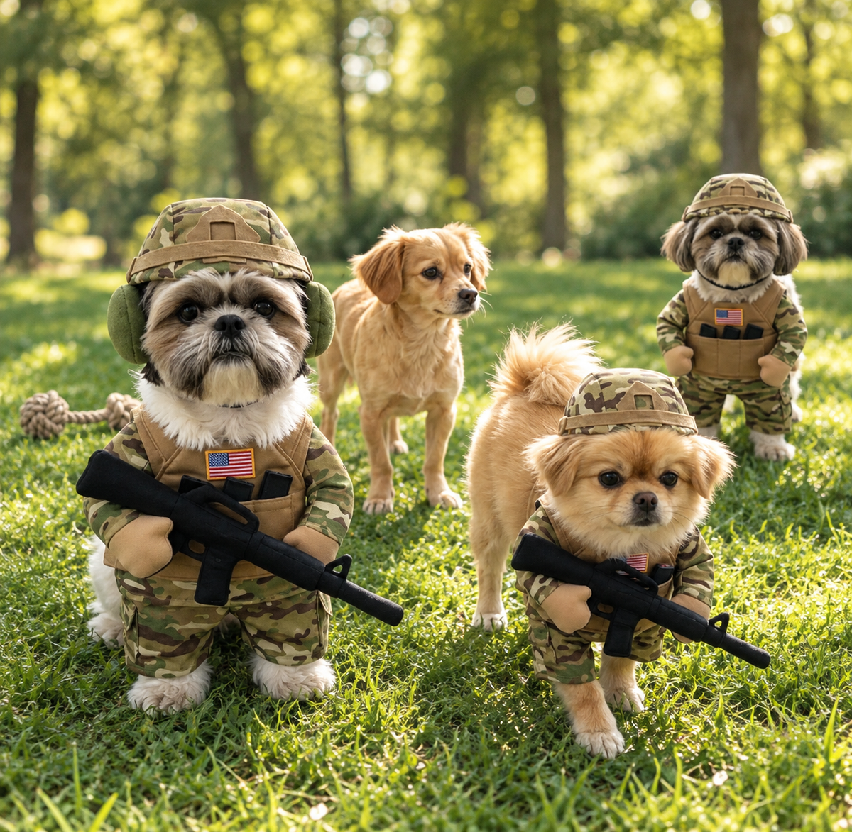 Militärsoldaten-Kostüm