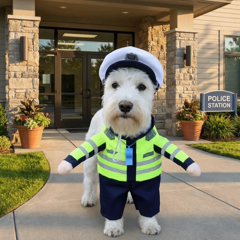 Dog Transformation Costume Jumpsuit Cosplay Outfit