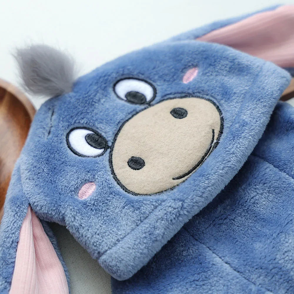 Flannel Animal Cosplay Pet Hoodie For Small Dogs & Cats