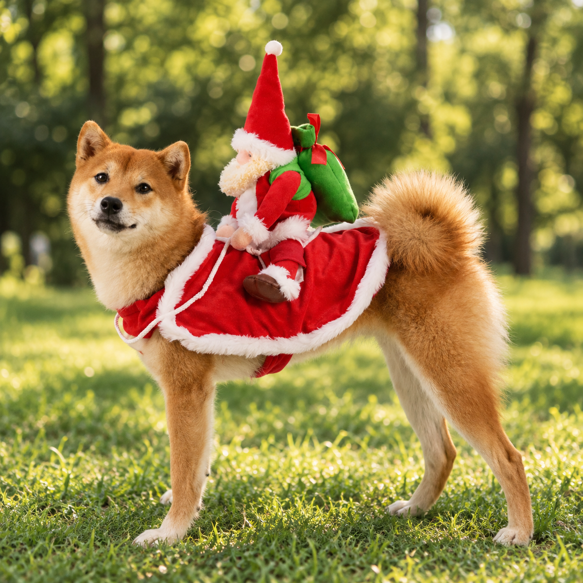 Santa Dog Costume